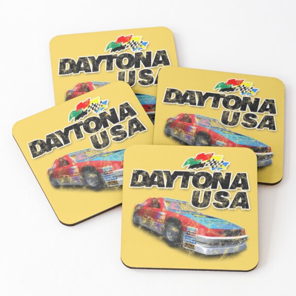 Item preview, Daytona USA Distressed Car Logo designed and sold by StebopDesigns.