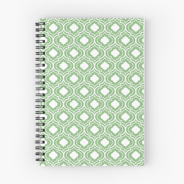 Item preview, Moroccan trellis pattern green designed and sold by Kamiri.
