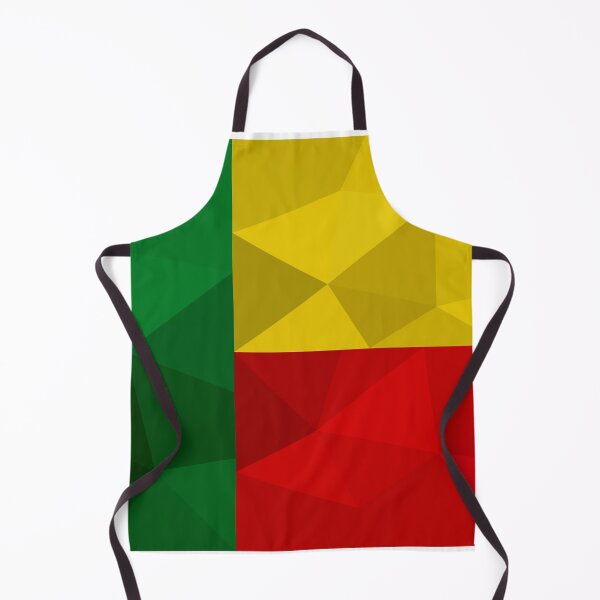 Item preview, Benin Flag Geometric Art – Bold and Vibrant Design designed and sold by OrangePoly.