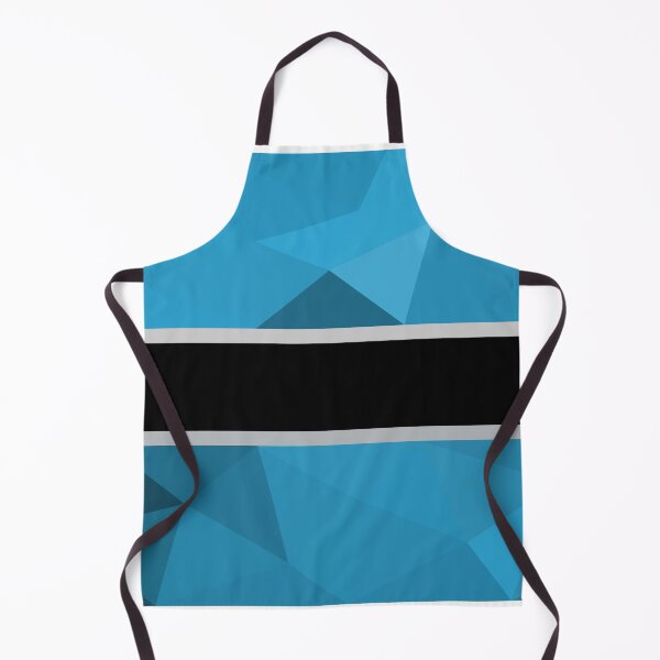 Item preview, Botswana Flag Geometric Art – Bold and Minimalist Design designed and sold by OrangePoly.
