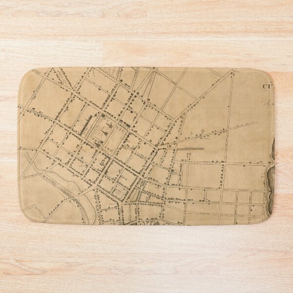 Item preview, Vintage Map of New Haven CT (1827) designed and sold by BravuraMedia.