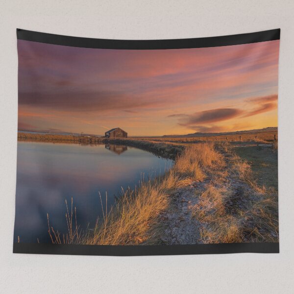 Item preview, Newtown Saltmarsh Sunrise designed and sold by manateevoyager.