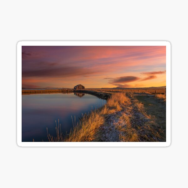 Newtown Saltmarsh Sunrise Sticker
