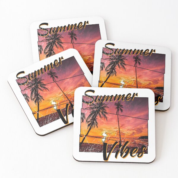 Item preview, Summer mood Vibes beach sunset designed and sold by shurikaner.