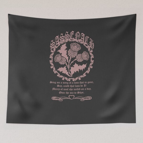 Item preview, Sassenach Gaelic Scottish Flower Thistle The Skye Boat Song Dinna Fash designed and sold by TopTeeShop.