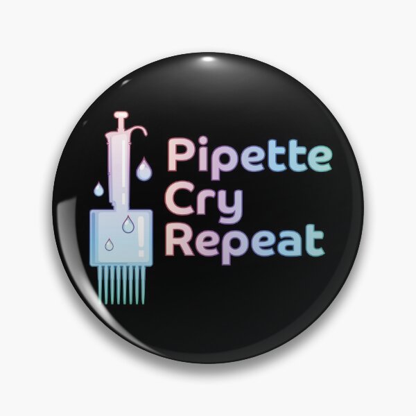Item preview, Multi Pipette Cry Repeat PCR designed and sold by Zit-Zat-Zot.