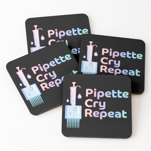 Item preview, Multi Pipette Cry Repeat PCR designed and sold by Zit-Zat-Zot.