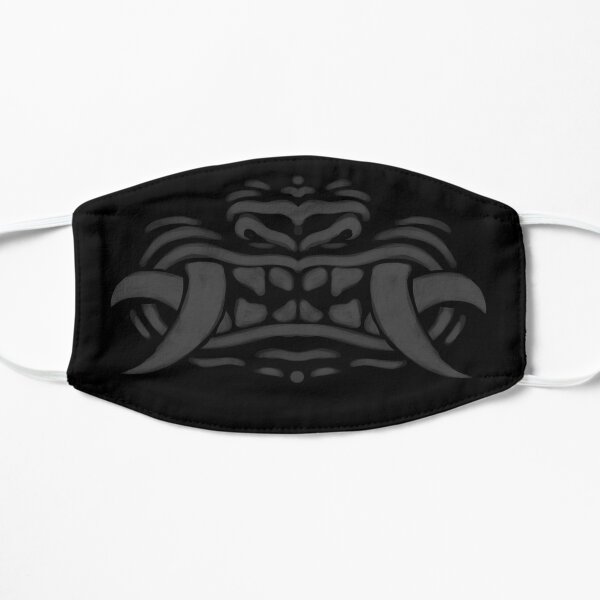 Oni Demon Shadow Flat Mask