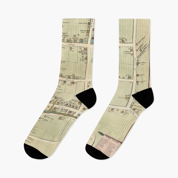 Item preview, Vintage Map of New Haven CT (1865) designed and sold by BravuraMedia.