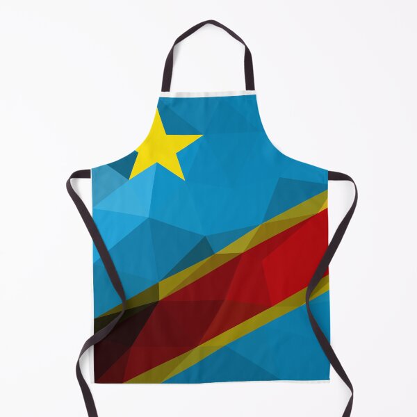 Item preview, Congo Flag Geometric Art – Bold and Vibrant Design designed and sold by OrangePoly.