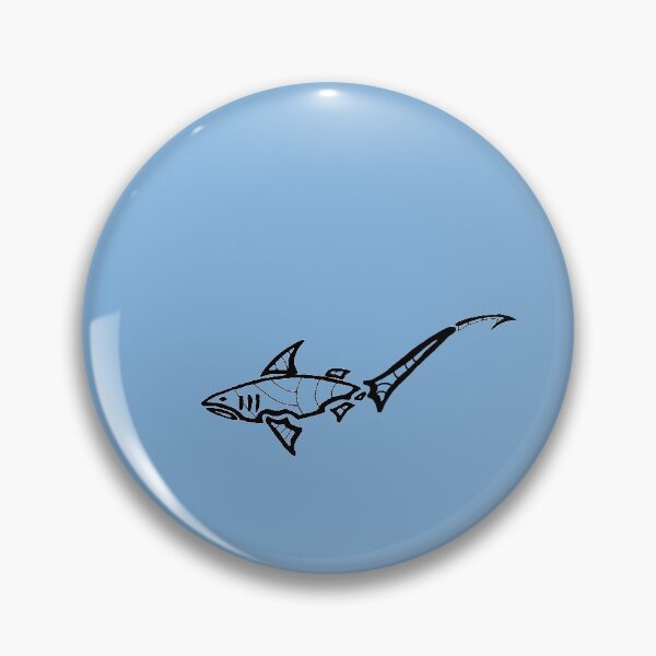 Item preview, Tribal Thresher Shark designed and sold by David Peake.