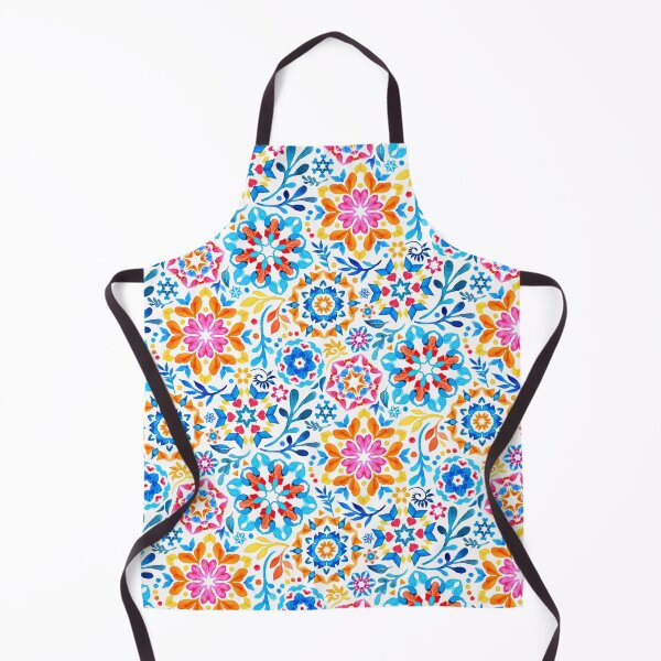 Item preview, Watercolor Kaleidoscope Floral - brights designed and sold by micklyn.