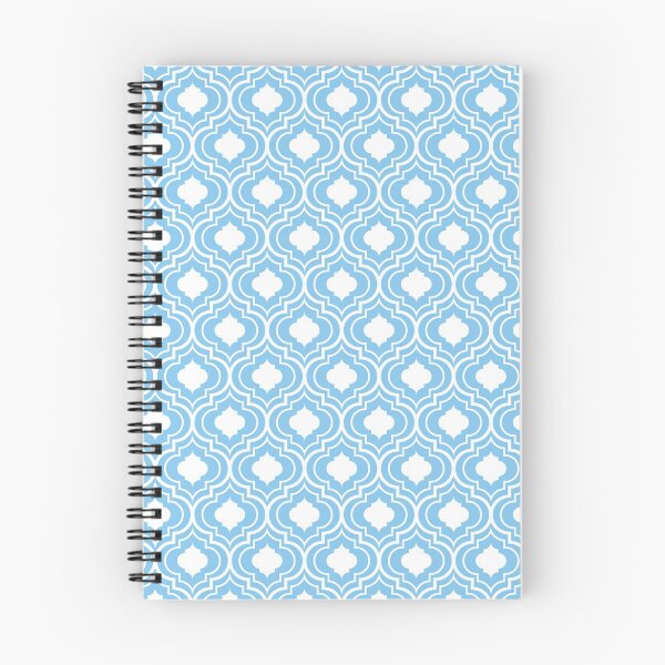 Item preview, Moroccan trellis pattern light blue designed and sold by Kamiri.