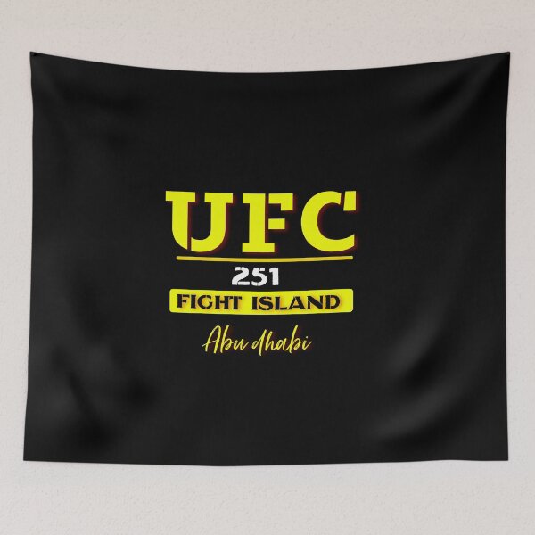 Item preview, UFC-251 FIGHT ISLAND ABU DHABI FUNNY T-SHIRY designed and sold by Hussain Shirts.