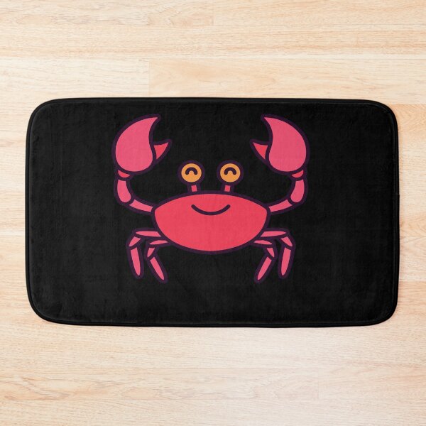 Item preview,  Smiling pink crab designed and sold by Bennie Singh.