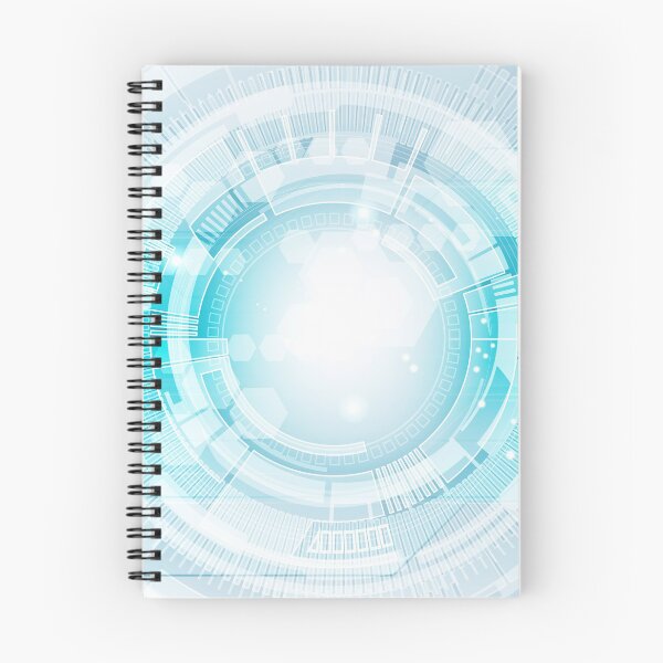 Item preview, Abstract Futuristic Blue Banner Background Tech Sky Tech designed and sold by noirty.