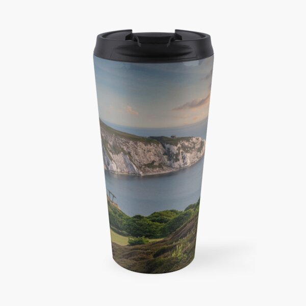 Headon Hill And The Needles Travel Mug