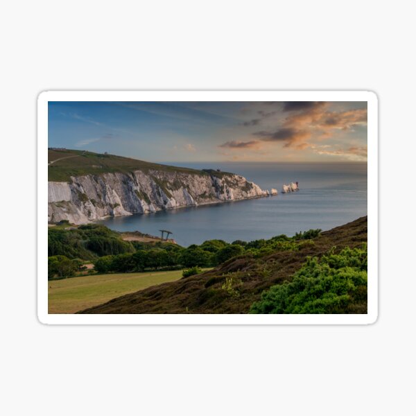 Headon Hill And The Needles Sticker