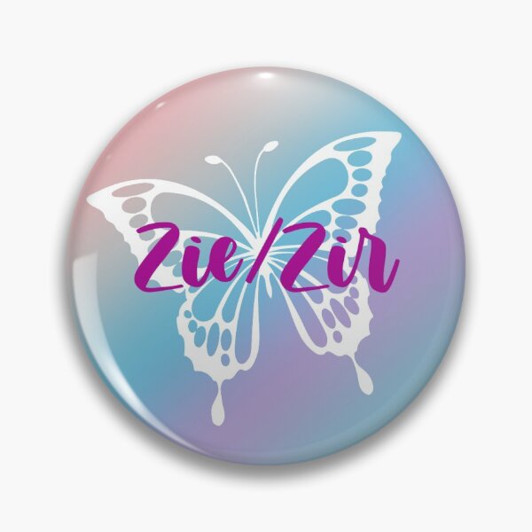 Item preview, Butterfly Pronoun Zie/Zir designed and sold by cameronjames16.