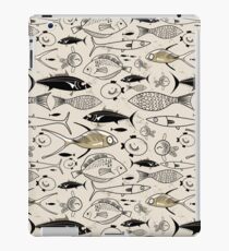 graphic fish iPad Case/Skin