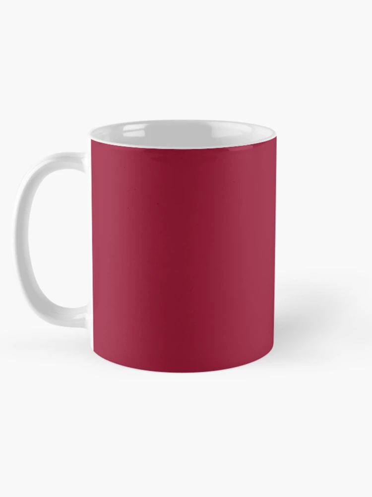 Thumbnail 5 of 6, Coffee Mug, Raspberry designed and sold by ColorObsession.