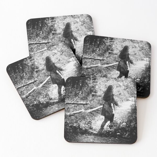 Item preview, Woman In Dark Forest Black And White designed and sold by WildandDivine.