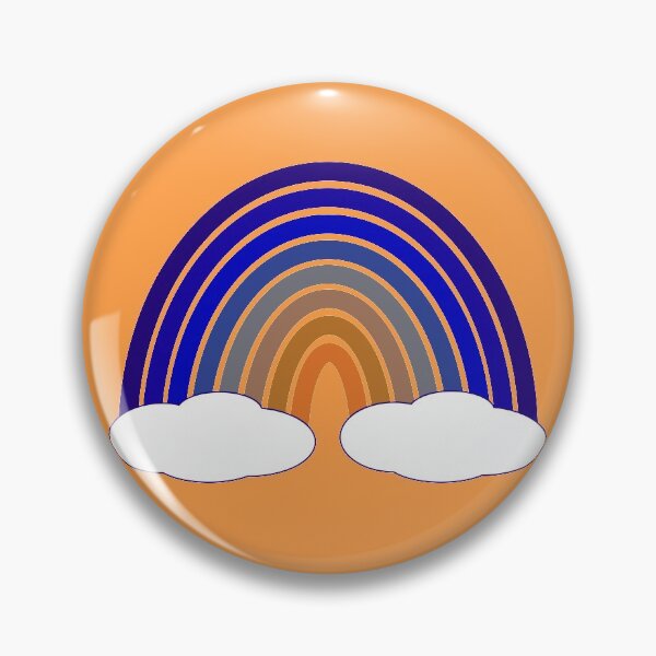 Item preview, Blue and Orange Rainbow - School Colors designed and sold by Danimw.