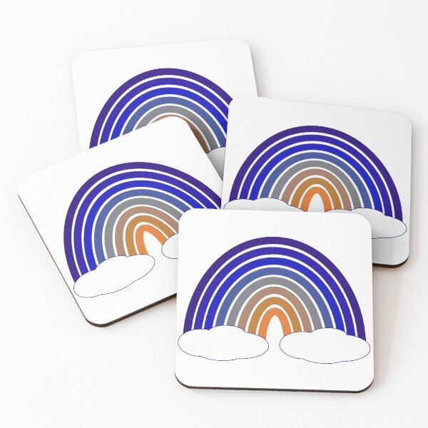 Item preview, Blue and Orange Rainbow - School Colors designed and sold by Danimw.