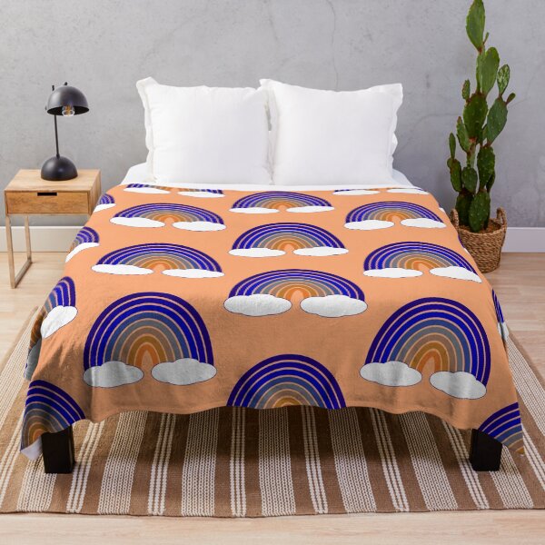 Item preview, Blue and Orange Rainbow - School Colors designed and sold by Danimw.