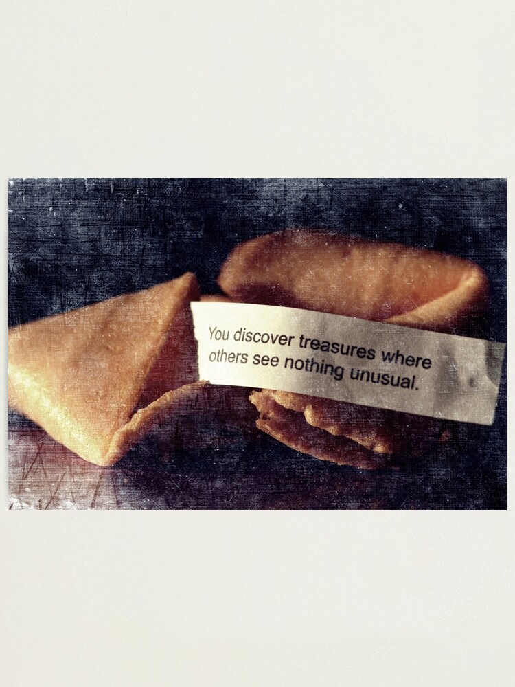 Alternate view of Confucius Say.... Photographic Print