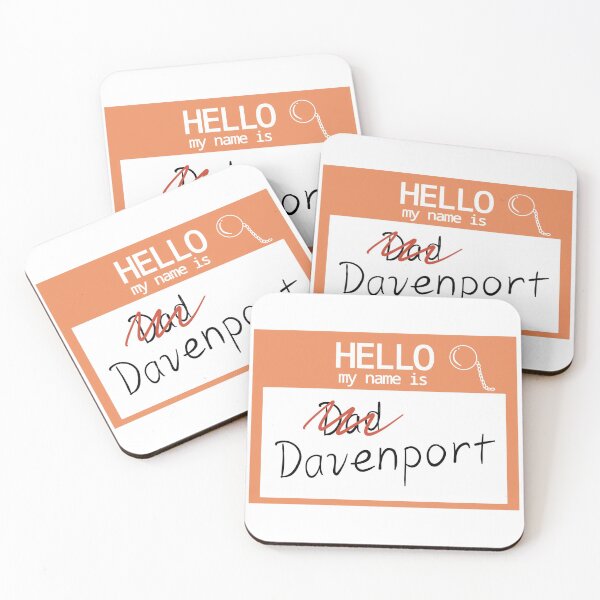 Item preview, Davenport Nametag V1 designed and sold by Glitch4Nov.