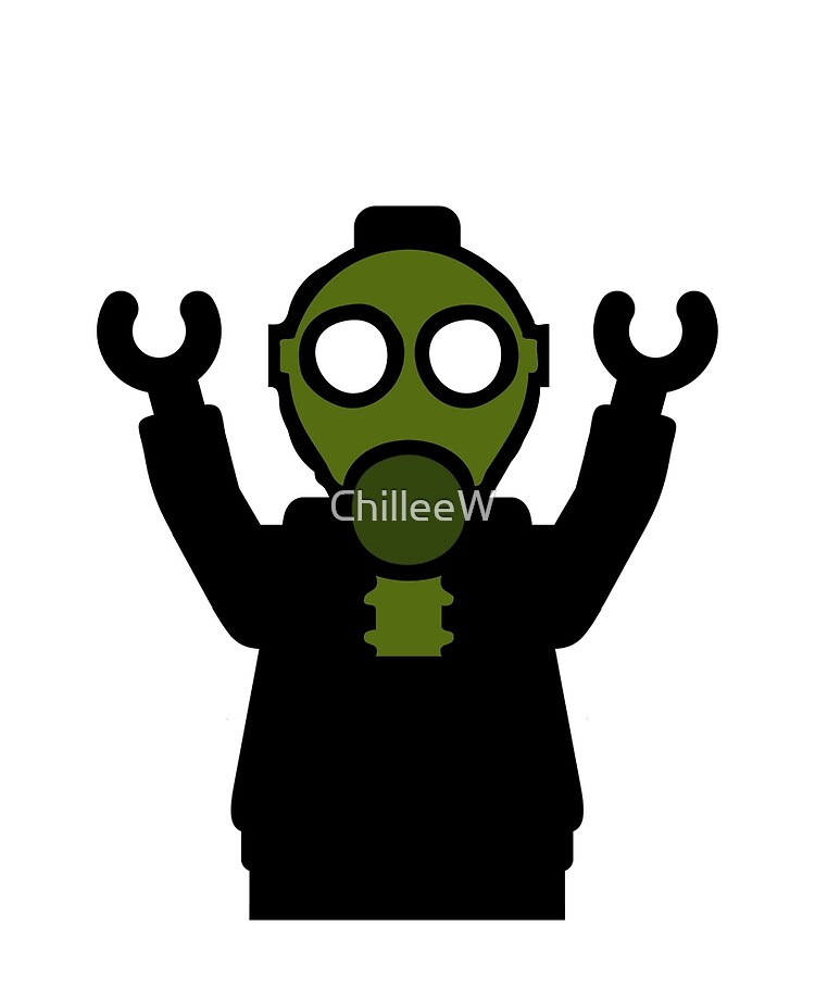 Lego Zombie Apocalypse Gifts Merchandise Redbubble - gasmask on twitter requested by a friendly robloxian