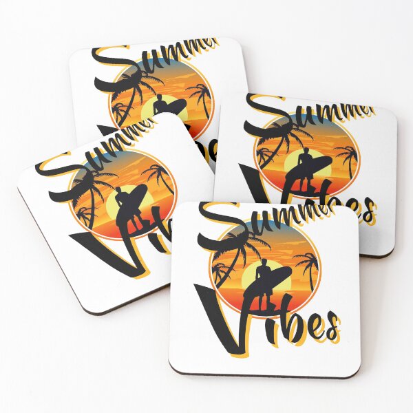 Item preview, Summer mood Vibes surfer retro vintage designed and sold by shurikaner.