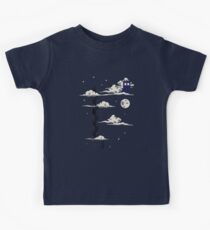 He lives on a cloud in the sky Kids Tee