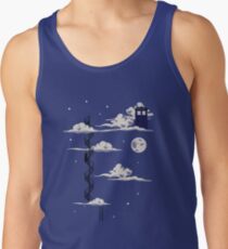He lives on a cloud in the sky Tank Top