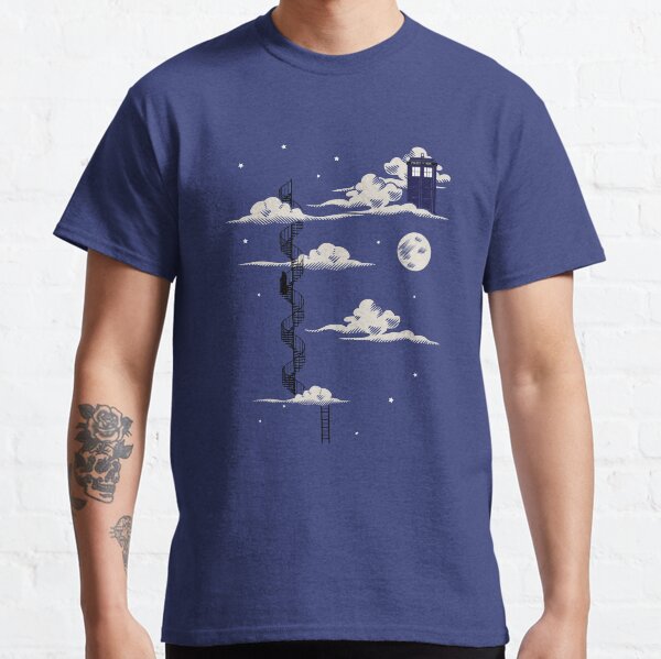 He lives on a cloud in the sky Classic T-Shirt