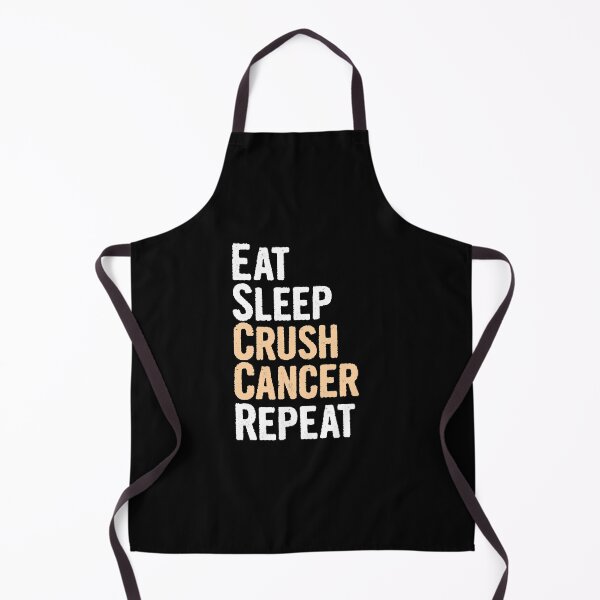 Item preview, Eat Sleep Crush Uterine Cancer Repeat Novelty Gift designed and sold by Akmloza.