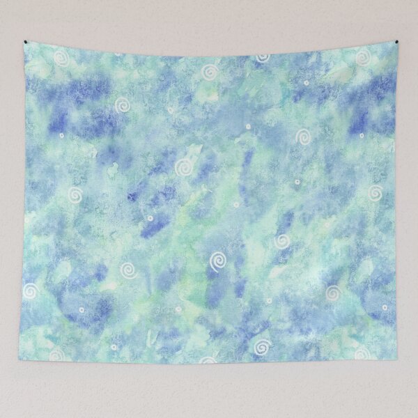 Item preview, Blue lagoon watercolor designed and sold by savousepate.