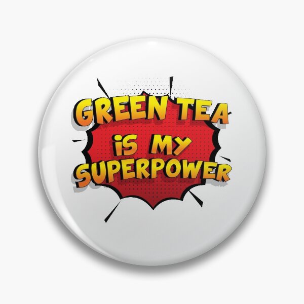 Artikelvorschau, Green Tea ist mein Superpower Lustiges Green Tea Designgeschenk entworfen und verkauft von Custom365.