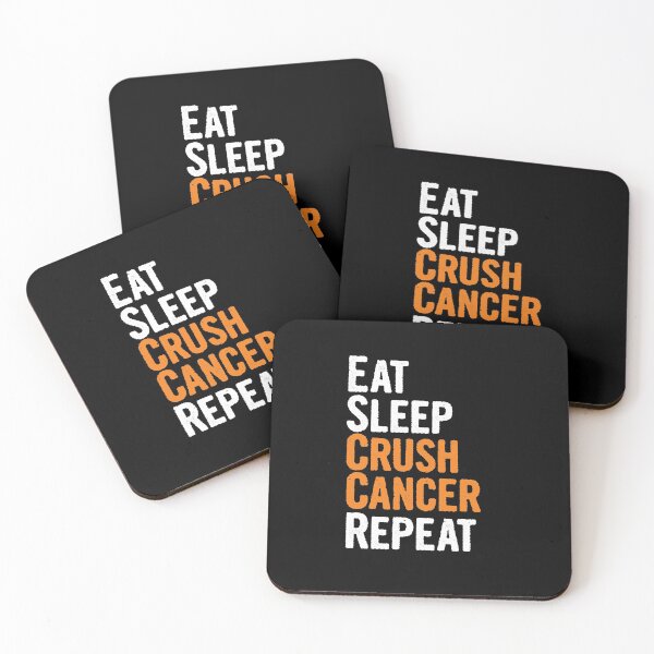 Item preview, Eat Sleep Crush leukemia Cancer Repeat Novelty Gift  designed and sold by Akmloza.
