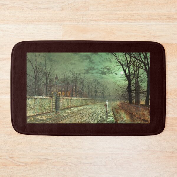 Item preview, Atkinson Grimshaw - A Moonlit Evening designed and sold by artcenter.