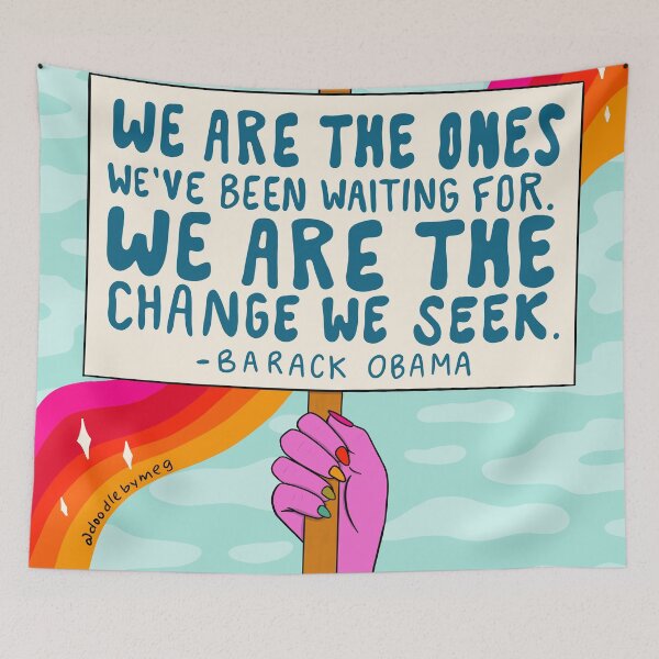 Item preview, We Are the Ones designed and sold by doodlebymeg.