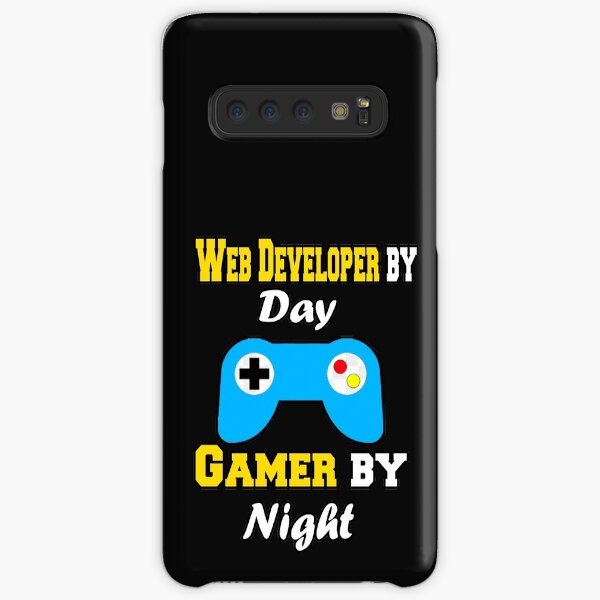Web Developer By Day Gamer By Night Samsung Galaxy Snap Case