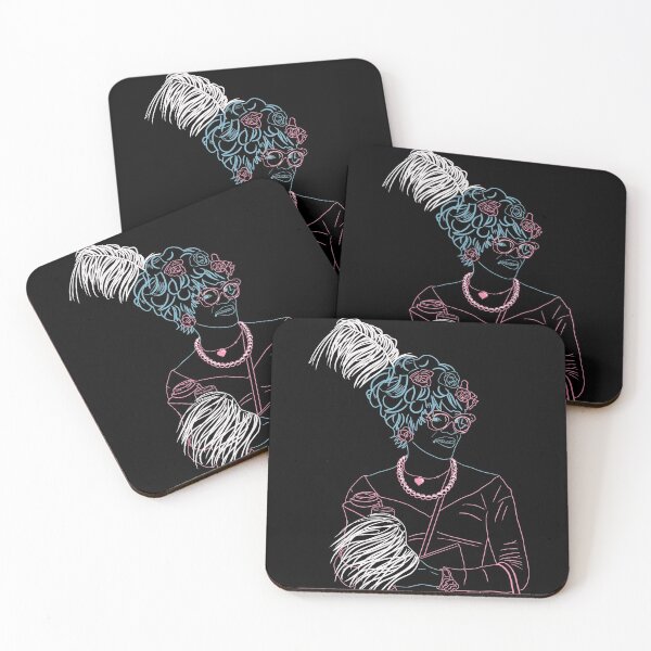 Item preview, Marsha P Johnson Line Art designed and sold by SturgesC.