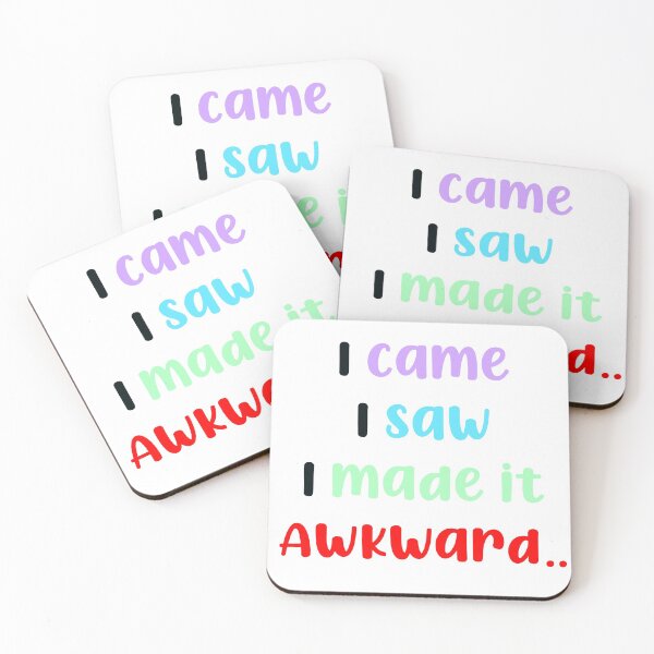 Item preview, I came, I saw, I made it awkward designed and sold by MammaPanda.