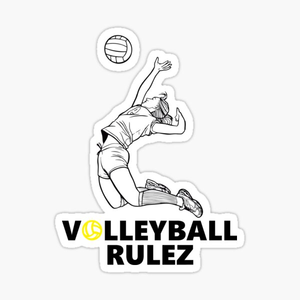 "Sport Volleyball Libero Team" Sticker by Naohiro Redbubble