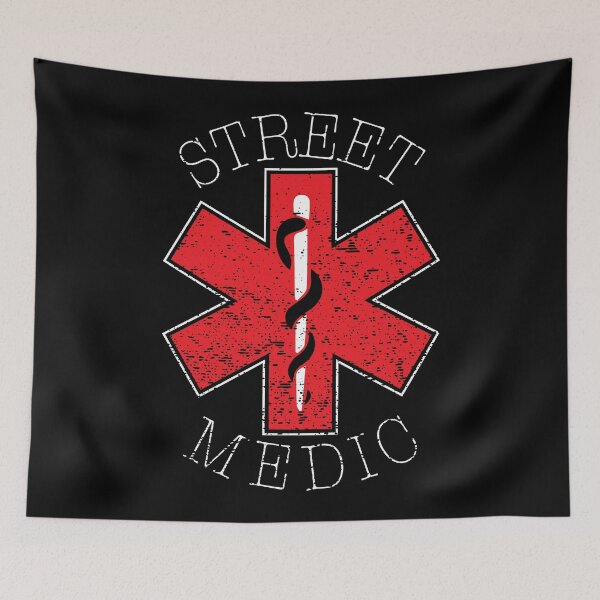 Item preview, Street Medic  |  protest first aid anti-cop acab  designed and sold by LeftFist.