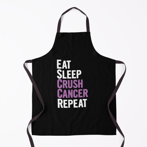Item preview, Eat Sleep Crush Pancreatic Cancer Repeat Novelty Gift designed and sold by Akmloza.