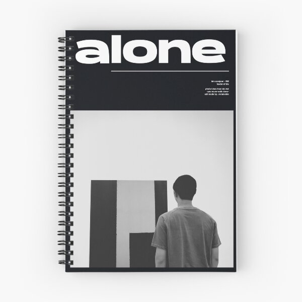 Item preview, kim namjoon [black ver.] - bts spiral notebook designed and sold by relataeble.