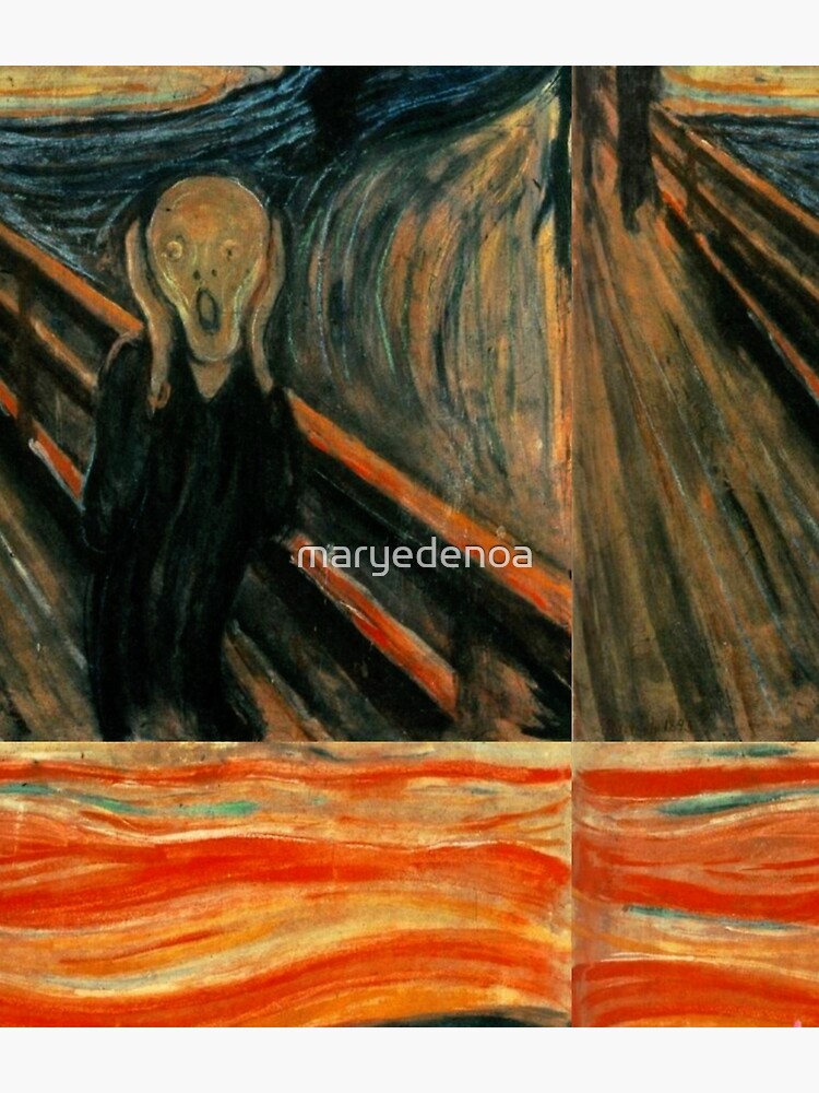 The Scream - Edvard Munch by maryedenoa